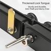 4-Digit Combination Cabinet Lock Automatic Reset 4-Digit Code Lock  Cabinet Security