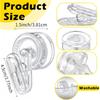 Reusable Vacuum Suction Cup Clips Heavy Duty Wall Hooks Towel Glove Storage Holder