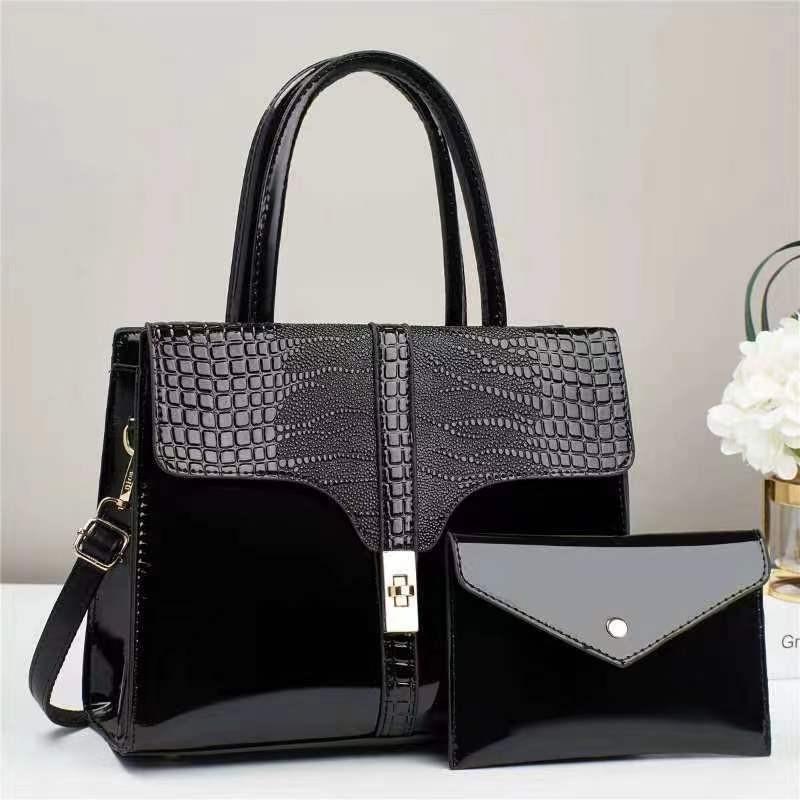 Шикарная универсальная сумка-ведро из искусственной кожи для женщин со стильными пайетками в оттенках хаки, черного и розового