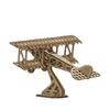 Новый Самолет 3D Пазл Деревянные Игрушки Детские Пазлы Игрушки DIY Креативная Декорация Модель