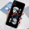 Чехол для Samsung Galaxy A52 A12 A32 A51 A21s A71 A13 A53 A22 A31 A72 A03 A02s A41, черный чехол для телефона, милый чехол для телефона Jujutsu Kaisen Anime