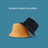 Простая шляпа рыбака однотонная и с двусторонним дизайном для повседневной носки