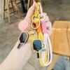 Detachable Pickleball Racket Pendant Acrylic Fitness Series Pendant  Bag Accessories