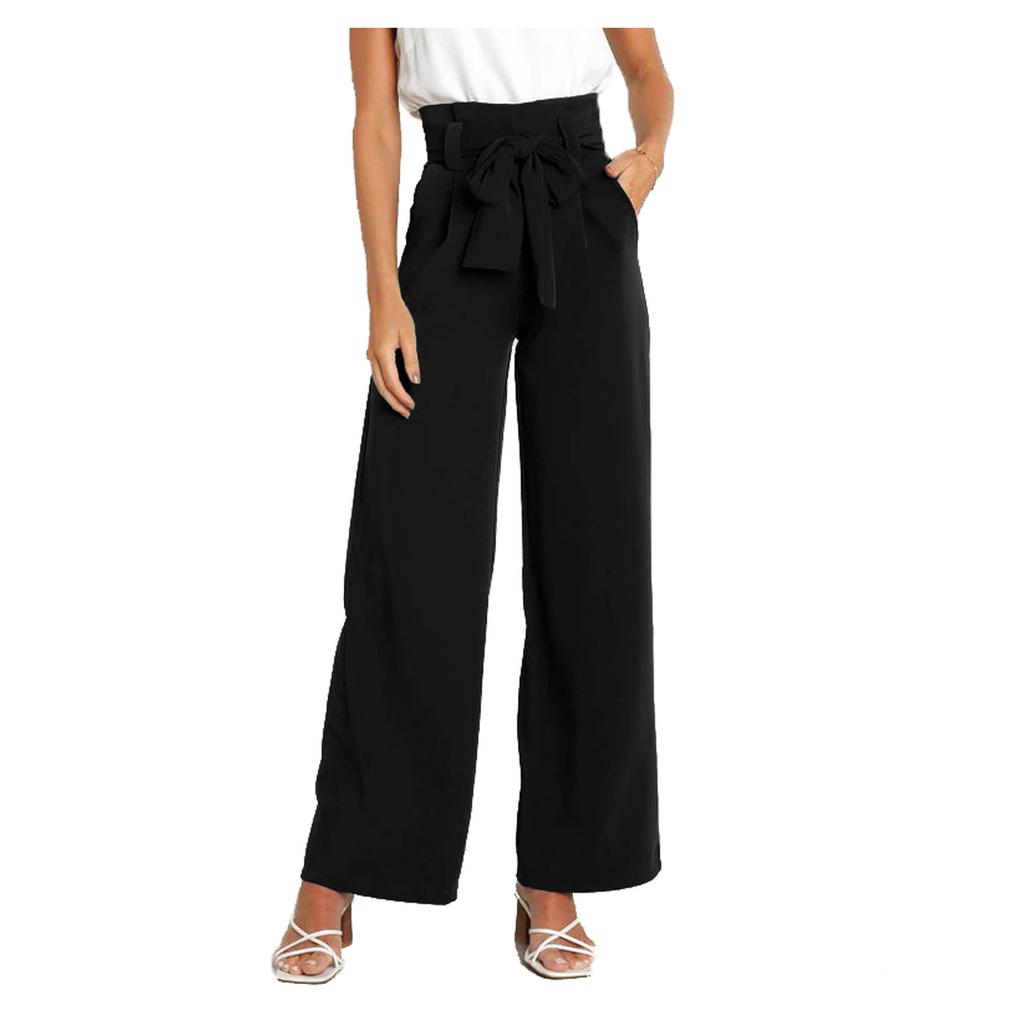 Женские повседневные брюки с темпераментом на рабочем месте, свободные и универсальные прямые брюки, брюки