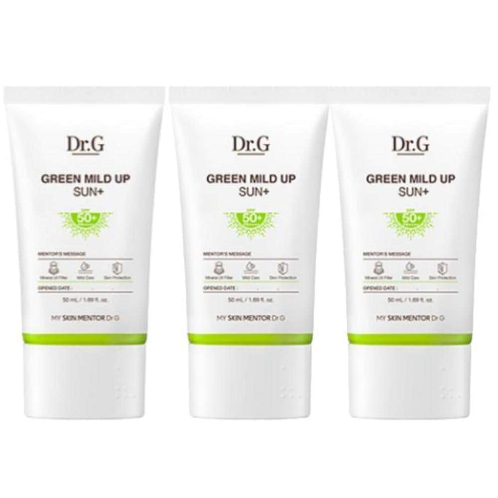 Dr.G Зеленый Мягкий Солнцезащитный Крем Плюс SPF50+ PA++++ 35мл 3шт