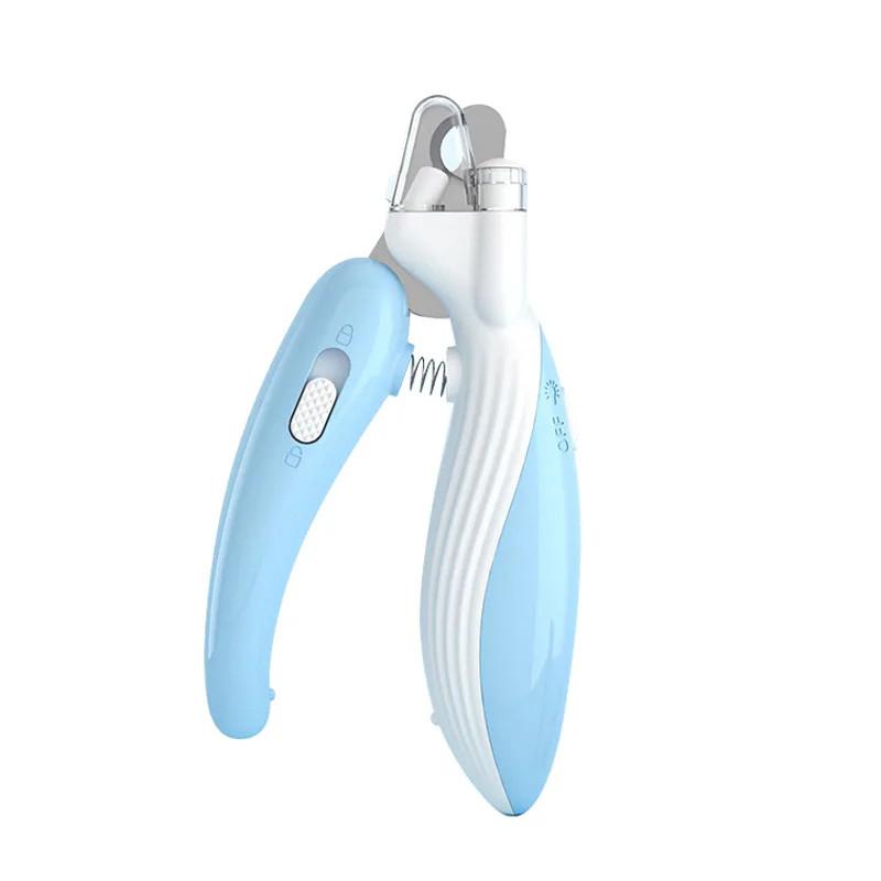 1pc Profissional Pet Nail Clippers Com LED, Garra Grooming Scissors Para Cães, Gatos, Pequenos Animais Paw Trimmer, Pet Supply