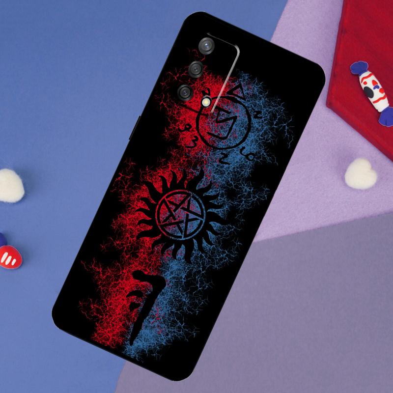 Чехол «Сверхъестественное» для OPPO A96 A76 A16 A18 A58 A78 A98 A17 A77 A54 A57 S A74 A5 A9 A53 A52 A72 A15 A93