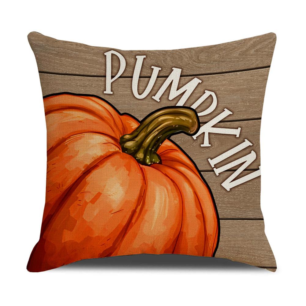 Autumn Harvest Festival Pillow Cover Autumn Festival Sofa Pillow Cover Bedside Cover Bedside Cover Back