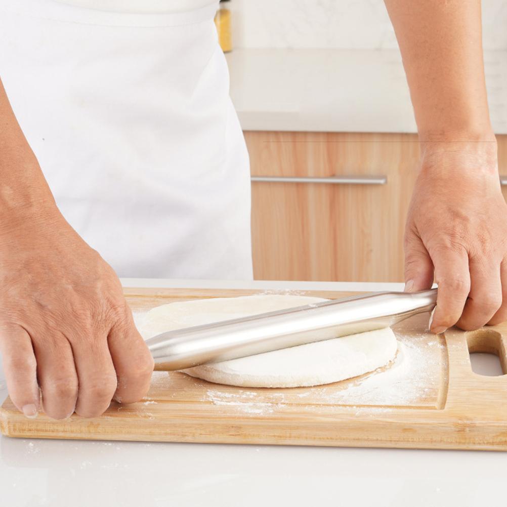 304 Нержавеющая сталь Бесшовные скалки Ролики Тортилья Ролики Палочки Хлеб Пицца Главная