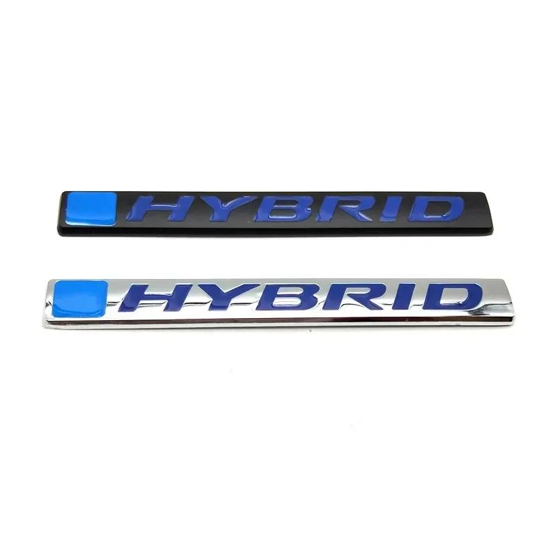 3D металлический гибридный логотип наклейка на автомобиль задний багажник боковое крыло эмблема значок наклейка для CRV HRV CIVIC Fit Accord Jazz аксессуары