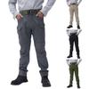 Мужские военные брюки с несколькими карманами для тренировок на открытом воздухе, альпинизма, кемпинга, брюки, рабочая одежда