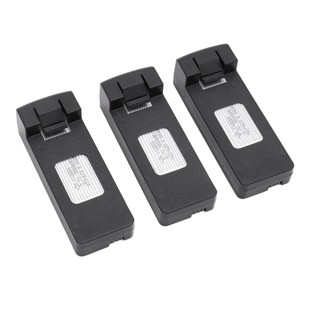 3Pcs Lithium Battery for RC Quadcopter 1800mAh 3.7V Small Light Portable Sturdy ABS Shell RC Drone B