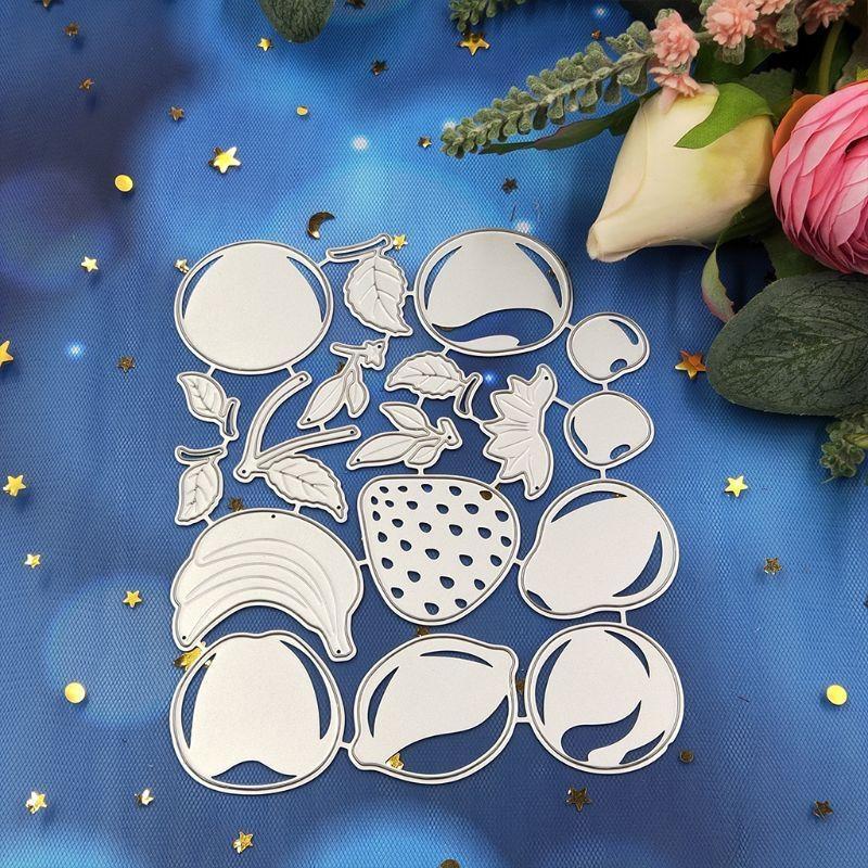 Фрукты Металлические Штампы-Высечки Трафарет Скрапбукинг DIY Альбом Штамп Бумажная Карточка Тиснение Декор Ремесло Распродажа