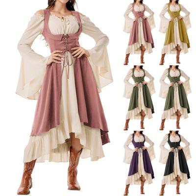 Женское платье с длинным рукавом, осеннее повседневное, футболка, свободного кроя, с плиссировкой спереди, платья с карманами