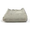 Louis Vuitton M71336 Monogram Shawl Fringe Scarf Stole Large Size shawl Beige