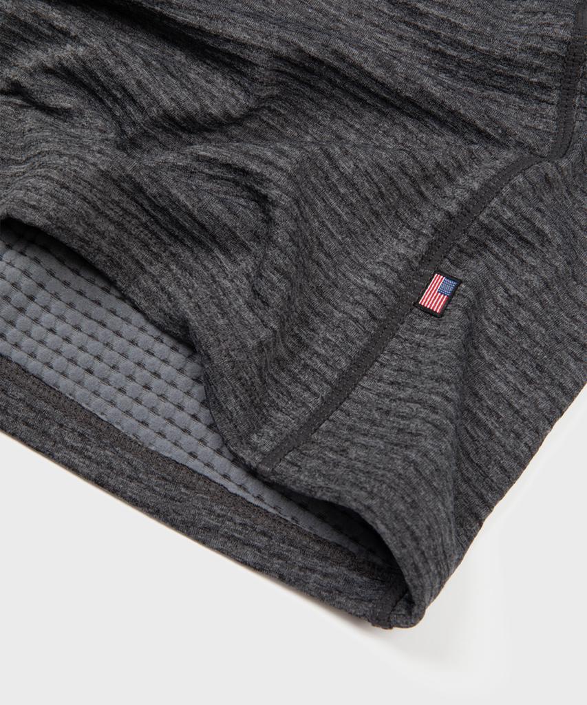 MERRELL [Женская] Походная флисовая футболка с молнией до середины Charcoal