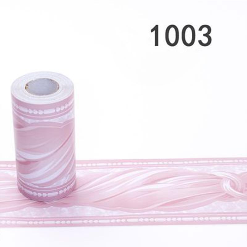 10 м Самоклеящиеся ПВХ Настенные наклейки на линию талии Гостиная Плинтус Обои Кухня Ванная Водонепроницаемая Декоративная наклейка