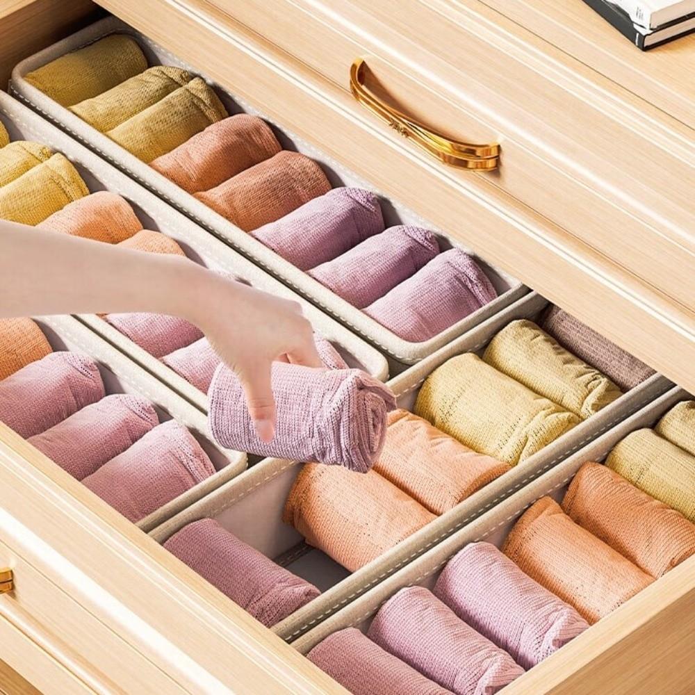 Large Capacity Household Underwear Storage Box Portable Underwear Storage Container