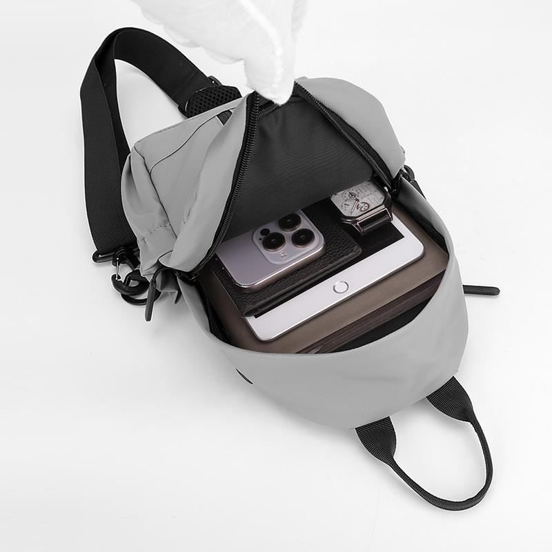 Мужская сумка-слинг CrossBody через плечо нагрудная сумка дорожная водонепроницаемая нейлоновая мужская многоцелевая сумка-мессенджер