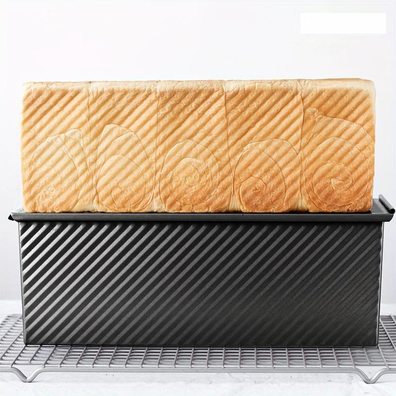 1 шт., Форма для выпечки хлеба с крышкой (30,99 см х 12,19 см х 11,94 см), Форма для выпечки хлеба, приспособление для приготовления тостов, кухонные принадлежности