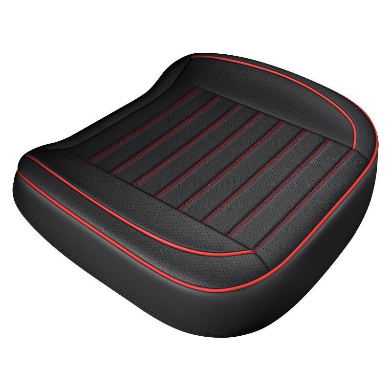 Комплект кожаных чехлов для автомобильных сидений 3D, цельный, без спинки, дышащий, универсальный, подходит для всех сезонов, маленький размер