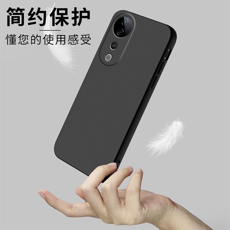 Применимо к чехлу для мобильного телефона vivos11pro, защитный чехол, жидкий мягкий силикон, всесторонний, противоударный, мужская и женская оболочка