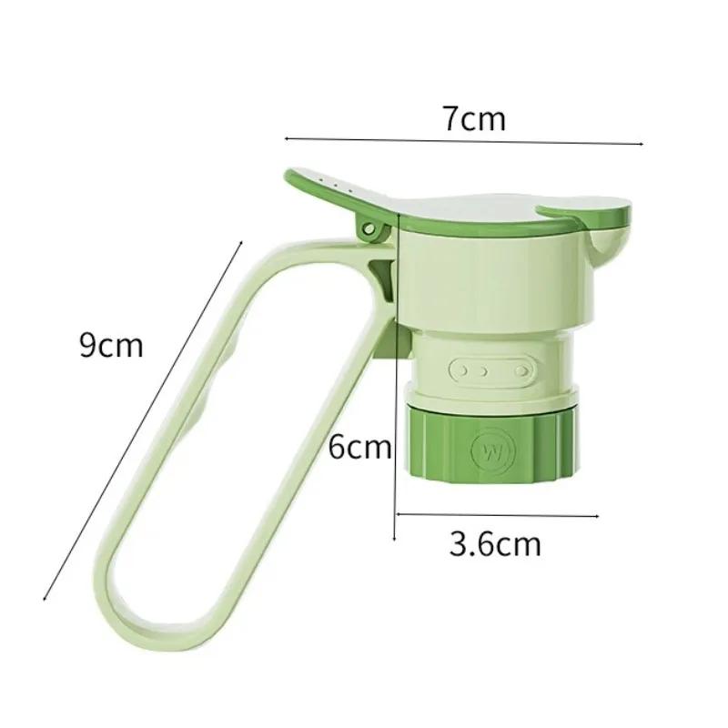 1 шт. Крышка для бутылки с водой Холодногерметичная крышка для чайника с напитками Дефлектор для бутылки Дефлектор для бутылки с ручкой Портативные крышки для бутылок с напитками и маслом