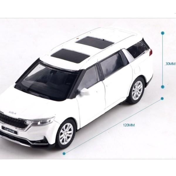 Миникар Kia Carnival, Литой, Белый/Черный 2 цвета, Из КОРЕИ