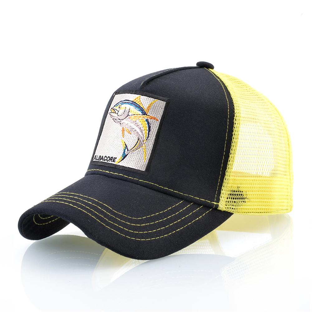 Дышащая сетчатая бейсболка, женская модная кепка-дальнобойщик с нашивкой из альбакора, мужская бейсболка в стиле хип-хоп, Snapback Bone Casquette