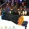 Waterproof Solar LED String Lights 50/100 LEDs 8 Modes Solar Fairy Lights for Outdoor Garden Christmas Wedding Party Decor