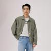Levis Серия Ice Cool Свободная Мгновенное Охлаждение Жесткая Защита от Солнца Простая Джинсовая Куртка с Длинным Рукавом Унисекс куртки 006PC-0001