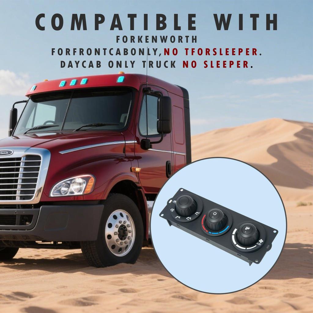 Kenworth Air Conditioner Panel Controller Switch (F21-1013-21-000)