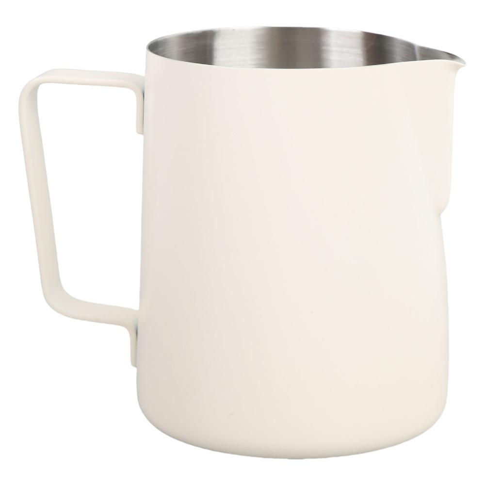 With Scale Milk Pitcher 304 Stainless Steel Latte Art Frothing Cup  Coffee Preparation
