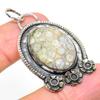 Fossil Coral Handmade 925 Sterling Silver Jewelry Pendant 2.13" I6A60