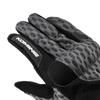 Komine Motorcycle Gloves Protective Cooling Mesh Basalt XL GK-243 Gloves, Gray,