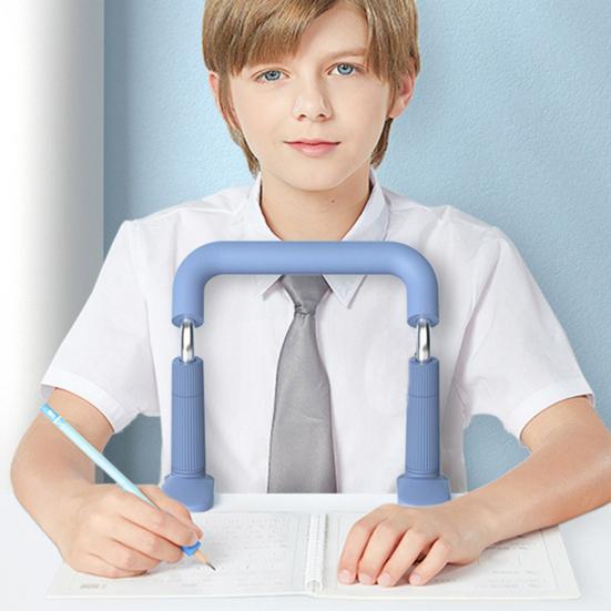 Корректор горбуна, профессиональный, регулируемый по высоте, гладкий, для студентов, для чтения и письма, защита для зрения, детские принадлежности