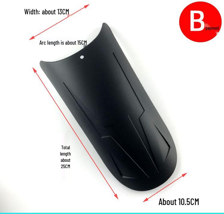 Переднее крыло CFMOTO 2025: Универсальное удлиненное заднее крыло-брызговик для электромотоциклов