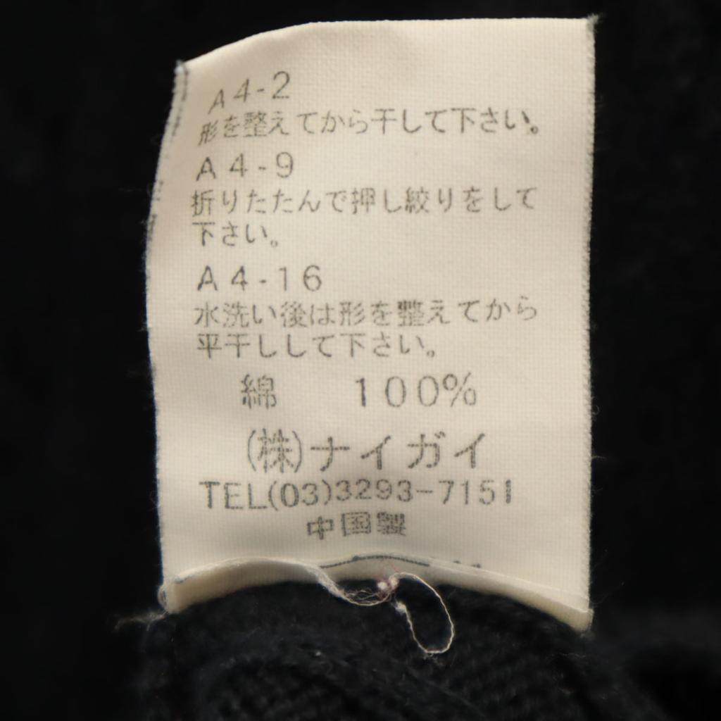 RALPH LAUREN GOLF Long sleeve cable knit M Black series sweater Women Used