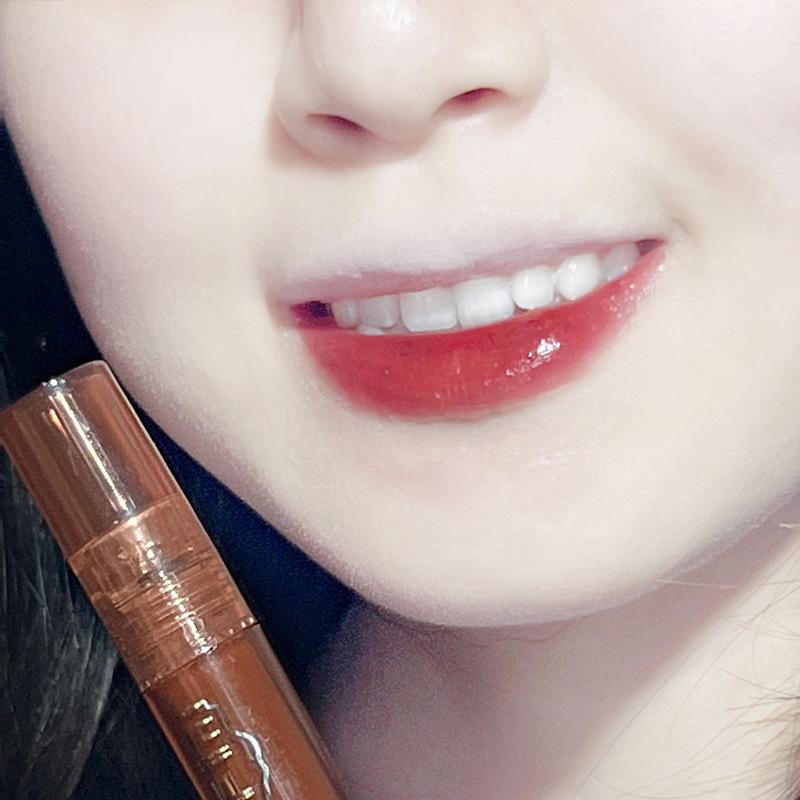 HER ORANGE Lava Paste Шоколадное зеркало Глазурь для губ Водяной туман Роса для губ Женский блеск для губ Нектар для губ Водный блеск Помада Летняя глазурь для губ