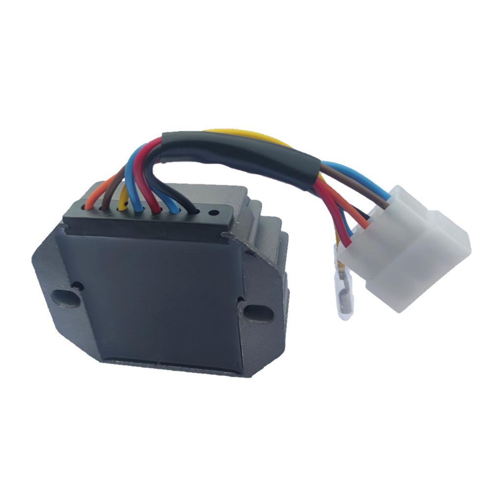 Совместимый для 119653-7771011 119640-77711 RS5121 мотоциклетный алюминиевый регулятор напряжения, выпрямитель, стабилизатор тока 12 В