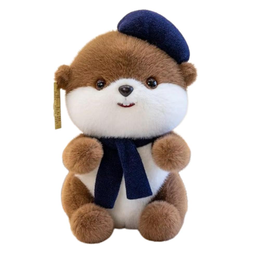 Soft Beaver Plush Doll Collection Squirrel Plush Toy Little Otter Plush Toy Home Decor