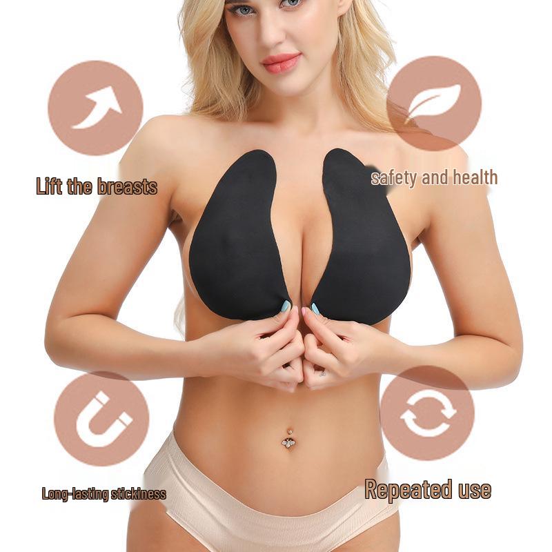 Бесшовные силиконовые накладки на соски больших размеров: Дышащие, Невыпирающие, Невидимые накладки-капли