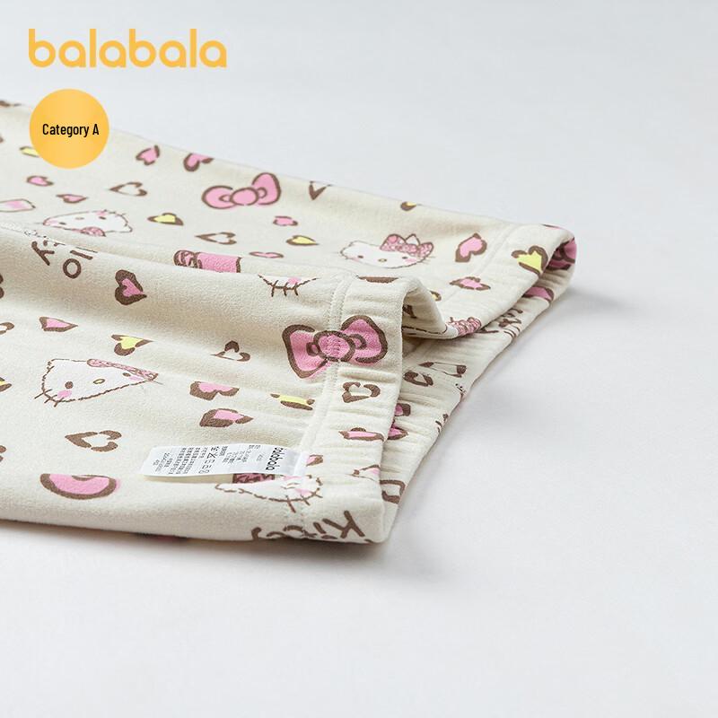 Термобелье с принтом Sanrio для девочек Balabala, комплект с длинным рукавом