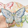 Fabric Iron On Patches DIY Bag Butterfly Fabric Applique Embroidery Butterfly Patch  Clothing