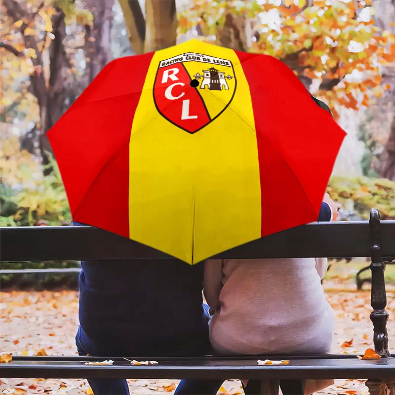 Узор RC Lens, автоматический складной зонт, портативная и складная конструкция, 8 спиц, рождественский или праздничный подарок.