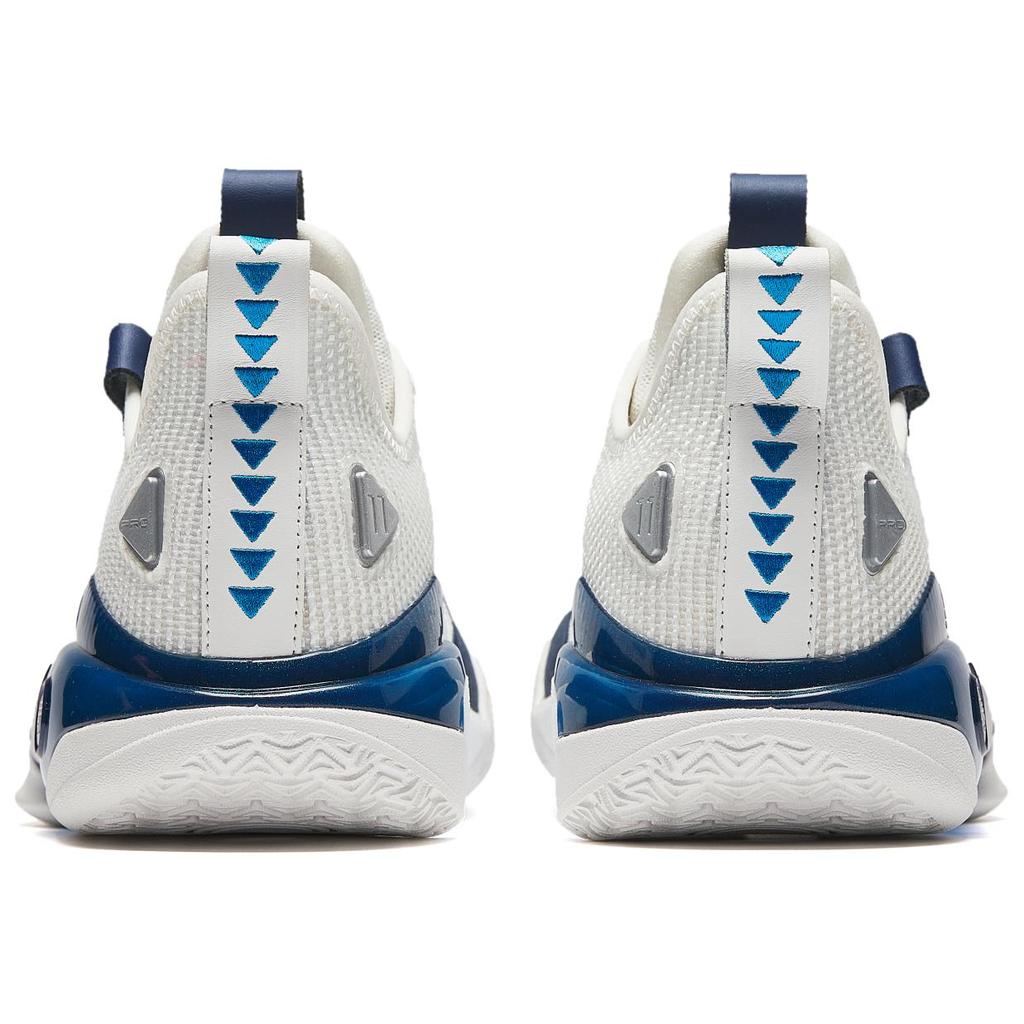 Anta Shock Wave 5 Pro Kyrie Irving Dallas мужские кроссовки белые синие 112421111S-5