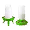Chicken Feeder Foldable Legs Design Chicken Waterer Large Capacity Poultry Water Feeder for Home Farm Yard