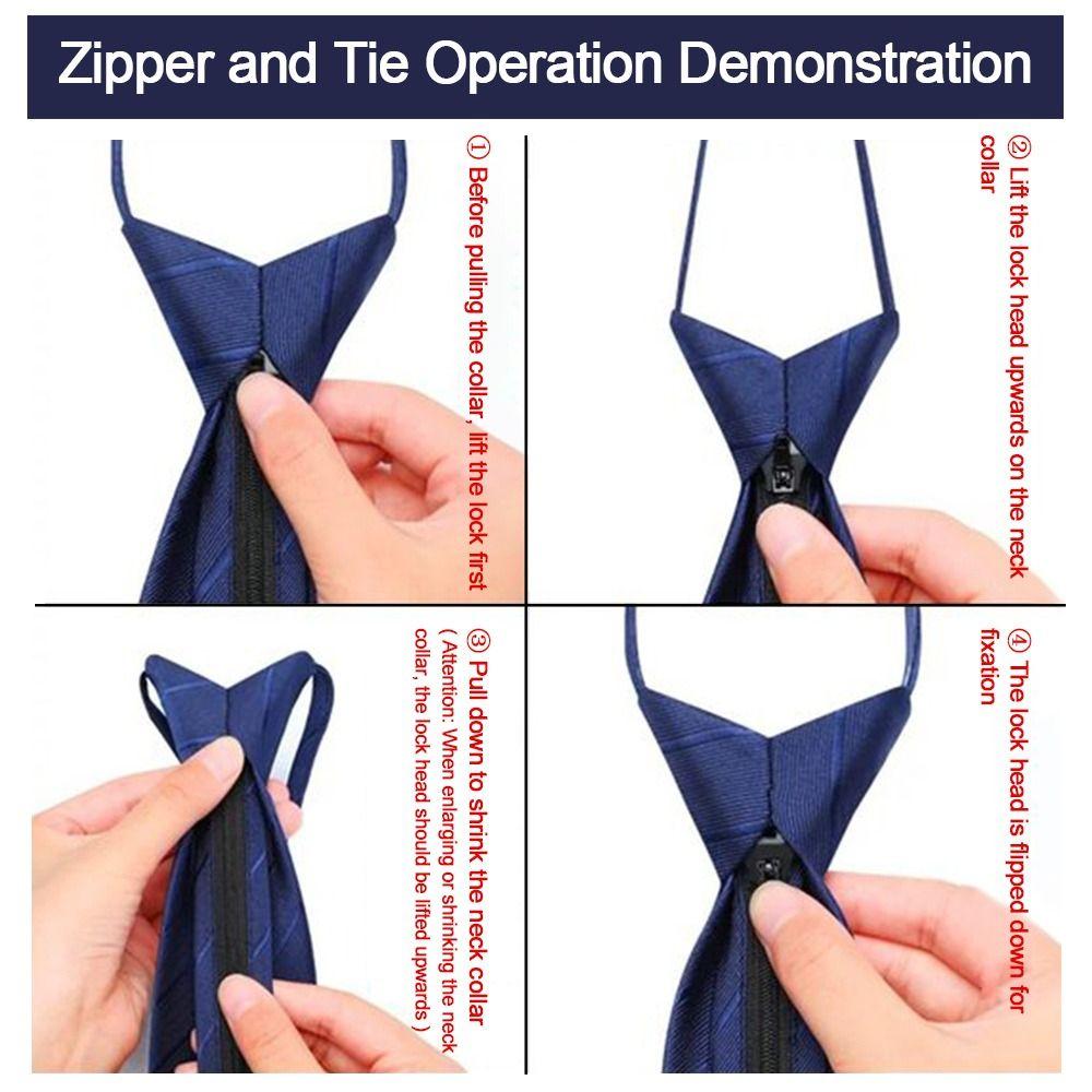 Stripe Necktie Blue Black Slim Skinny Tie Elegant Wedding Groom Tie  Gifts