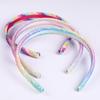 1 шт. Милые ободки для волос в форме сердца и звезды для девочек, блестящие радужные ободки, детские аксессуары для волос, украшение для вечеринки, Премиум