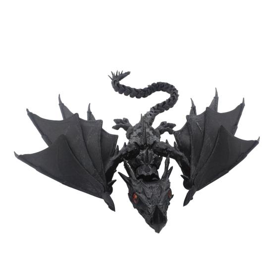 3D-печатная фигурка крылатого дракона, подвижные суставы, летающая фигурка дракона, шарнирная модель дракона, игрушка-фиджет, настольное украшение, орнамент